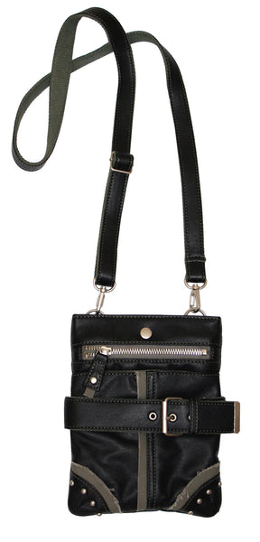 Zip Pouch bag - black