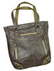 Zip Tote bag - brown
