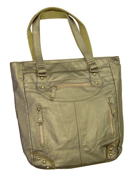 Zip Tote bag - bronze