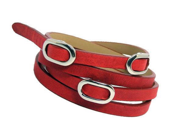 Triple Bracelet accessory - red