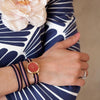Obi Bracelet accessory - red