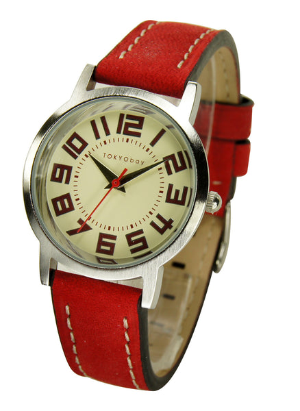 Track Small watch - red