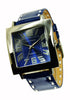 Tramlucent watch - blue