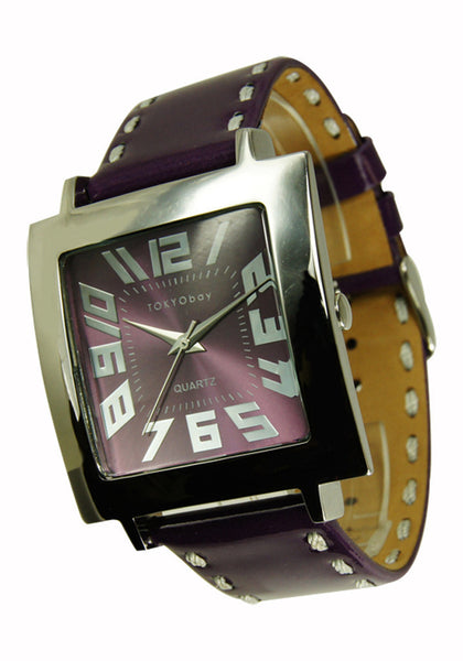 Tramlucent watch - purple