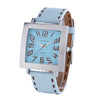 Tram Stitch watch - light-blue