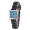 Tramette Stitch watch - grey-with-turquoise