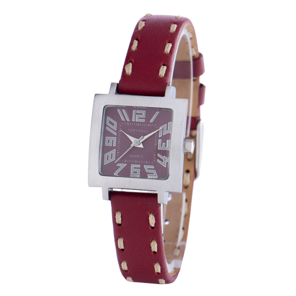 Tramette watch - burgundy