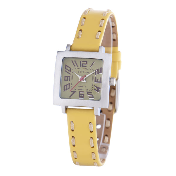 Tramette watch - yellow