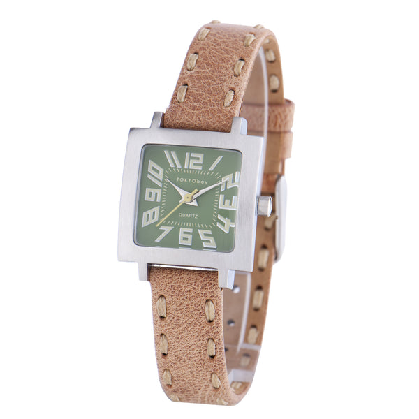 Tramette watch - tan