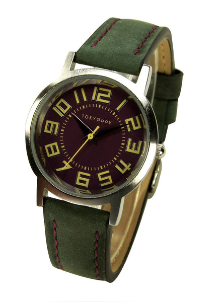 Track Small watch - green