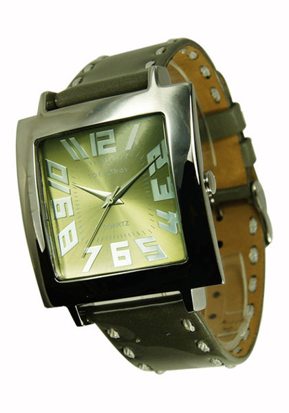 Tramlucent watch - green